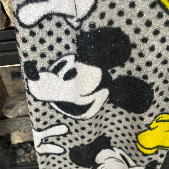 Disney Mickey Mouse Fleece Drawstring Pajama Pants Women’s Small - Picture 3 of 11
